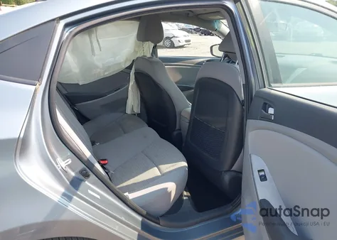 2017 Hyundai Accent Value Edition из США, поврежденный, VIN KMHCT4AE0HU373691